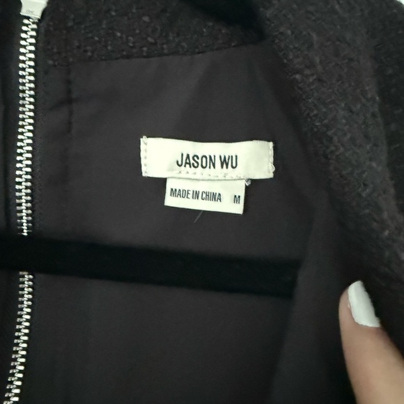 Jason Wu Black Sleeveless Blazer Mini Dress - Picture 3 of 4